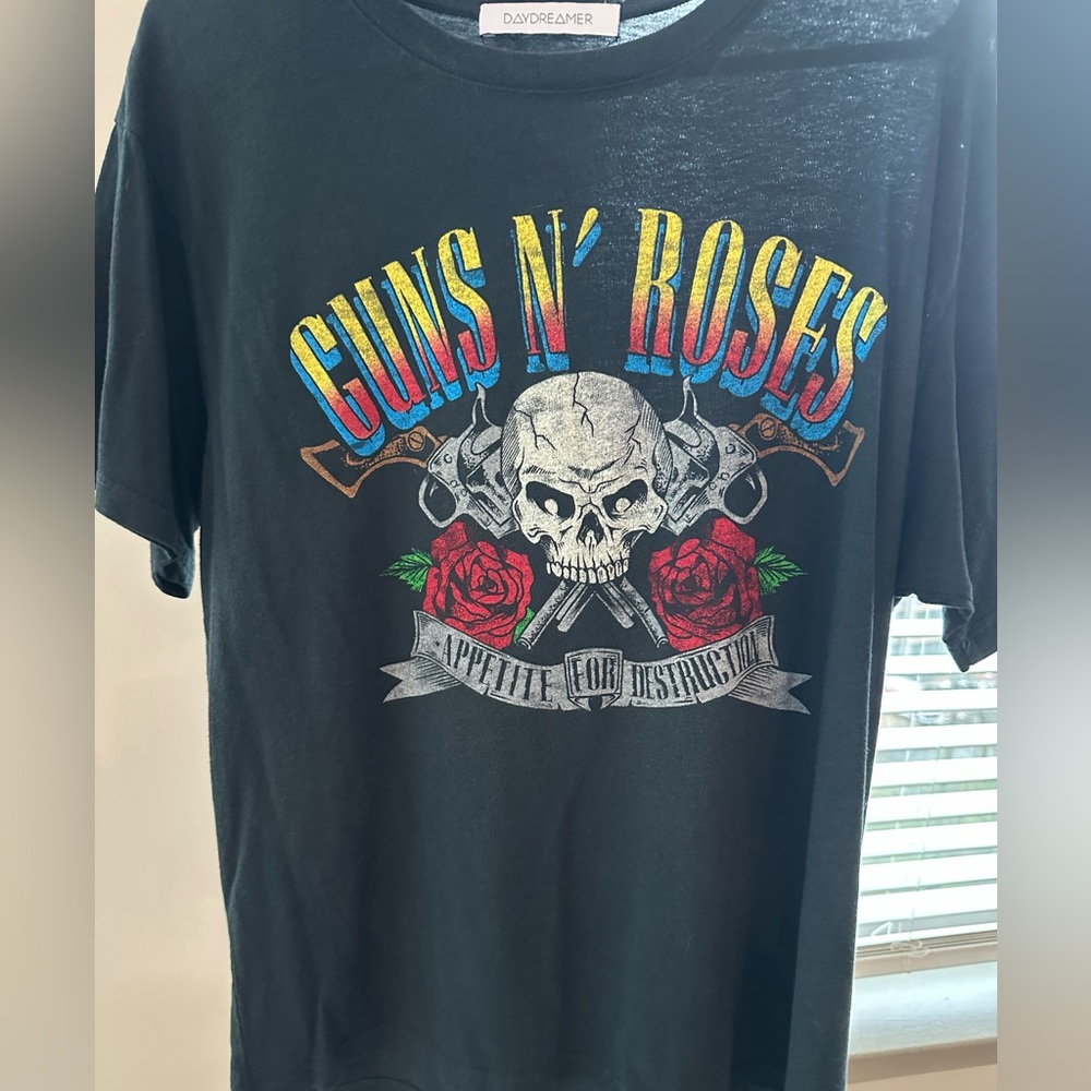 Daydreamer Black Guns N' Roses Graphic Tee